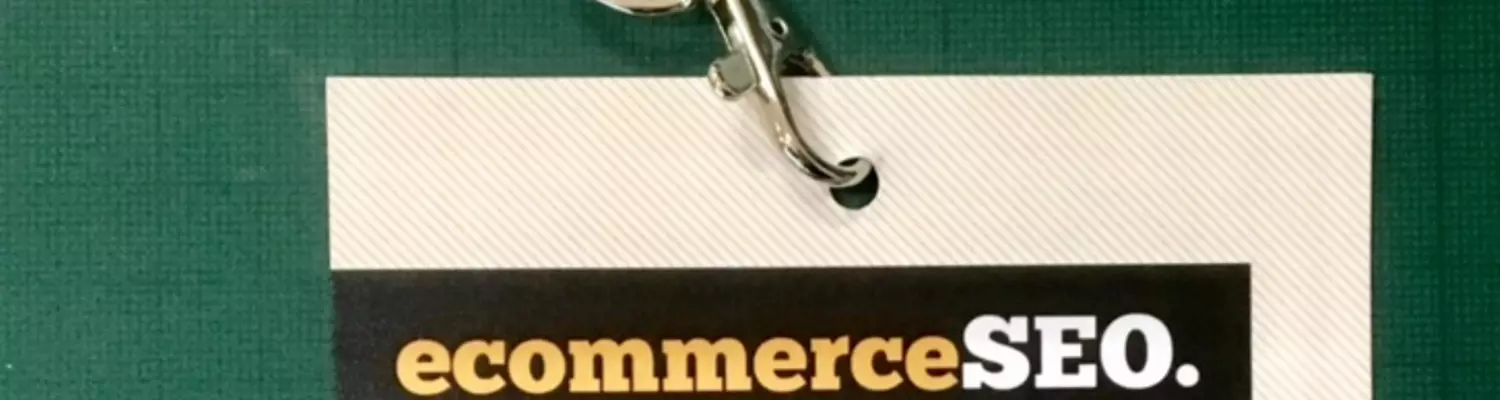Brighton ecommerceSEO Summit speakers badge for Product Schema talk